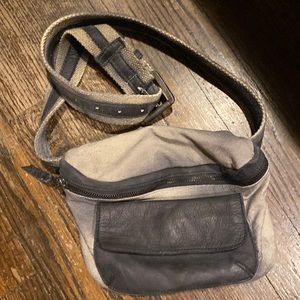 Free People Charlie Acid Wash Sling Belt Bag